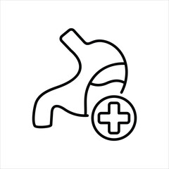 Gastroenterology vector icon