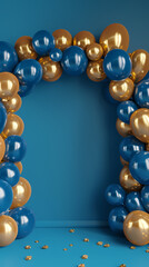 Balloon decoration background