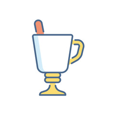 Buttered Rum vector icon