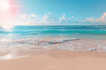 Digital image of sunday beach sand beach summer, high quality, high resolution