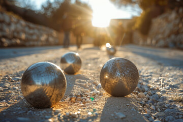 petanque balls