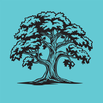 recommend clip art: albero dalle ricche fronde