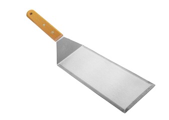Barbecue and grill spatula tool kitchen on White Background