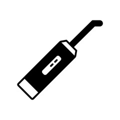 Dental irrigator icon. black fill icon