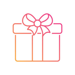 Gift vector icon