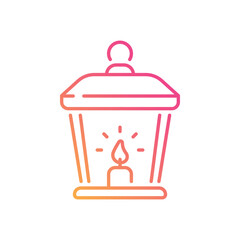 Lantern vector icon