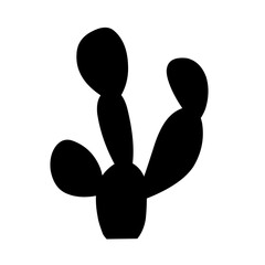 Cactus Silhouette Vector
