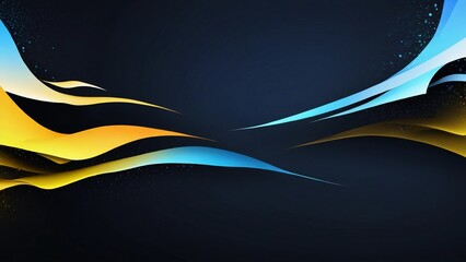 Fototapeta premium The gradient banner background is really cool and peaceful