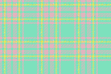 Plaid background, check seamless pattern. Vector fabric texture for textile print, wrapping paper, gift card or wallpaper.