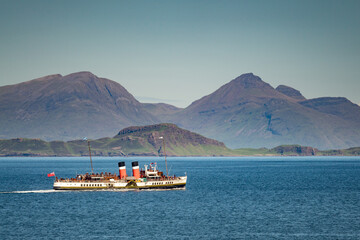 Waverley Paddle Steamer and Isle of Rum