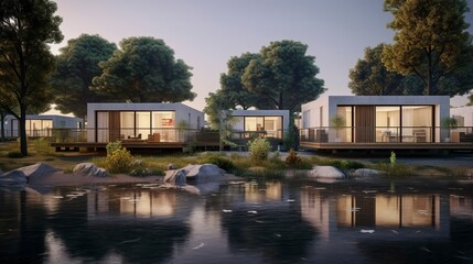 A photo of Minimal Group Homes Framed