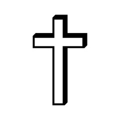 Christian cross logo
