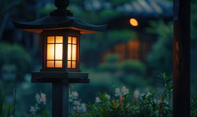 Serenity shining through the night