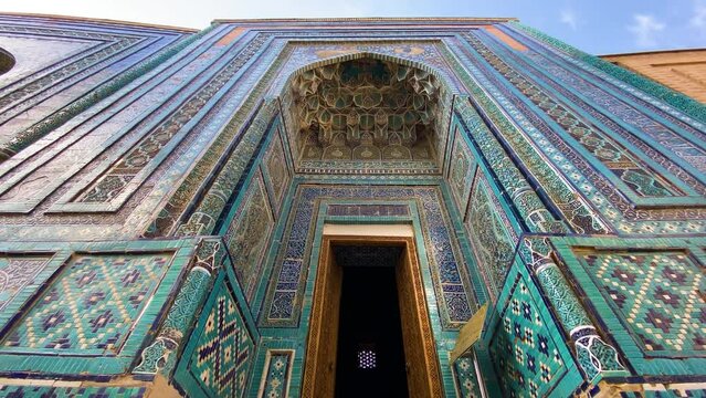 Shahi zinda necropolis, Samarkand, Uzbekistan	