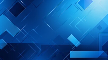 Blue geometric shapes abstract modern technology background design - vector graphic for presentation, banner, pattern, wallpaper, and web template
