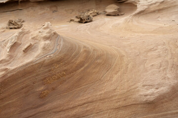 Intricate Sandstone Swirls and Erosion Patterns
