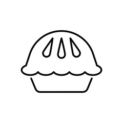 Apple Pie vector icon