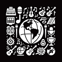 world music icon beautiful