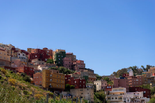 El barrio del pr&iacute;ncipe en la ciudad de Ceuta, Espa&ntilde;a