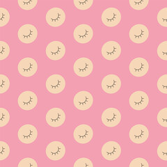Continuous background, seamless pattern. Stylish repeating design.
