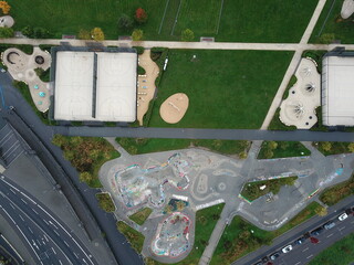 Hafenpark von oben