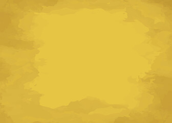 Yellow watercolor background. Gradient background.