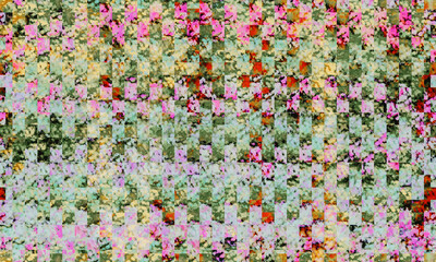 colorful mosaic texture background