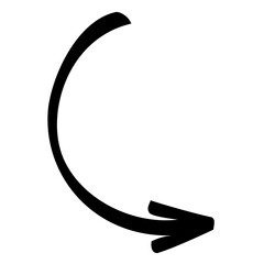 Flat dawn arrow vector design element