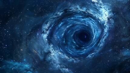 A star clipart with a spiral galaxy pattern inside, giving it a cosmic and celestial feel