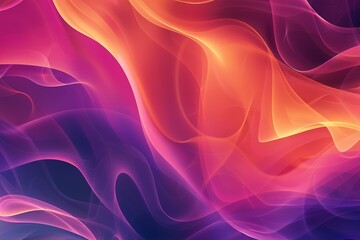 Obraz premium Abstract colorful curvy background wallpaper design (Generative AI)