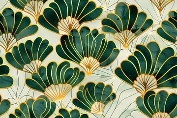 Seamless floral vintage pattern