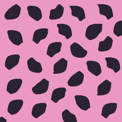 seamless pink leopard pattern