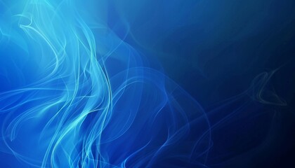 Tranquil Waves: Abstract Blue Background AR 7:4