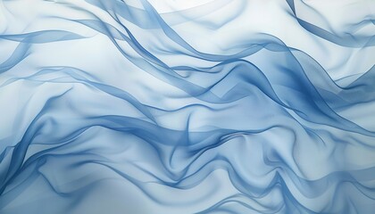 Fototapeta premium Flowing Waves of Blue: An Abstract Texture Study -- AR 7:4
