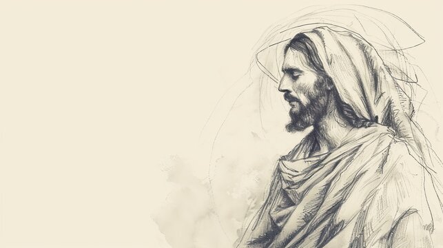 Jesus' Parable of the Talents, Biblical Illustration of Stewardship, Perfect for Religious Stock Photos