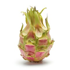 Obraz premium Dragon fruitis isolated on a transparent background, PNG file. 