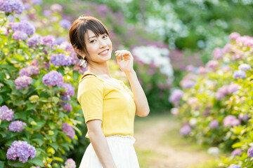 Fototapeta premium 美しい日本女性