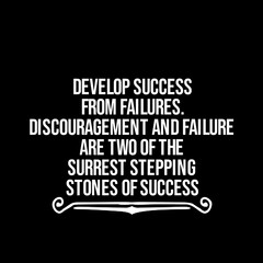 Fototapeta premium Best Inspirational and motivational quotes and positive saying about life with a plain black background.