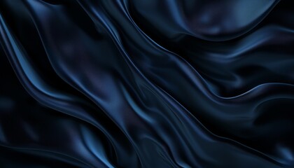 Obraz premium Midnight Sky Dreams: A Luxurious Gradient Blue Studio Banner by Art Home