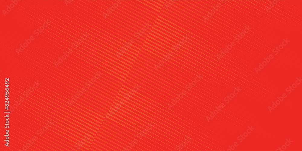 Poster dot halftone orange color pattern gradient texture with technology digital background. dot pop art c