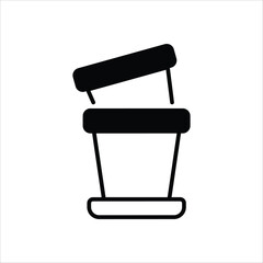 Pots vector icon