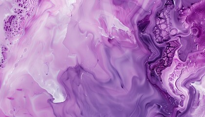 Vibrant Elegance: Abstract Purple Paint Background with Acrylic Texture and Marble Pattern