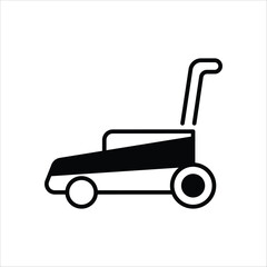 Lawn Mower vector icon