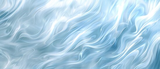soft blue abstract wave curve water smoke smooth ripple current flow fluid liquid gas stream.