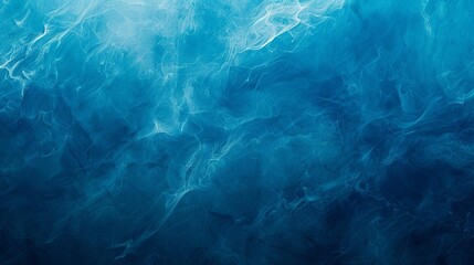 ethereal cerulean waves abstract gradient background with grainy texture and vibrant dark blue hues abstract background
