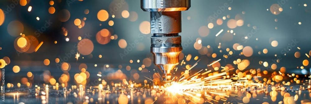 Poster optimizing metallurgical production through the application of lathe and cnc machines