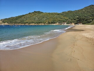Obraz premium Le golfe de Lava, près d'Ajaccio en Corse