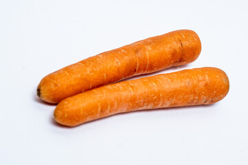 Carrot isolated on white background