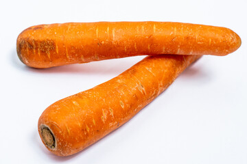 Carrot isolated on white background