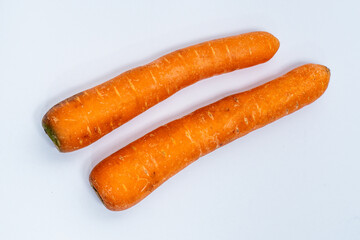 Carrot isolated on white background